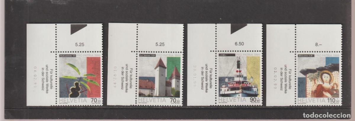 Sellos: Suisse Switzerland 1998 - Pro Patria Yvert 1609/1612 mnh**