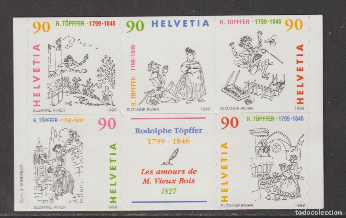 Sellos: Suisse Switzerland 1999 - Yvert 1603/1607 mnh**