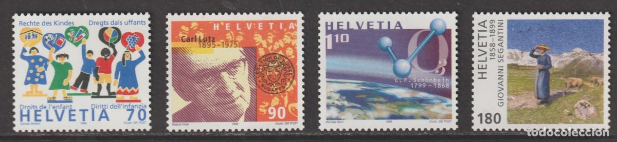 Sellos: Suisse Switzerland 1999 - Yvert 1623/1626 mnh**