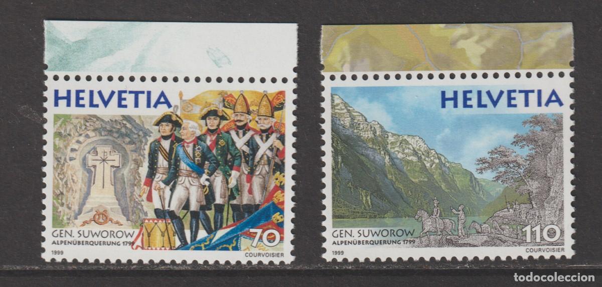 Sellos: Suisse Switzerland 1999 - Yvert 1627/1628 mnh**