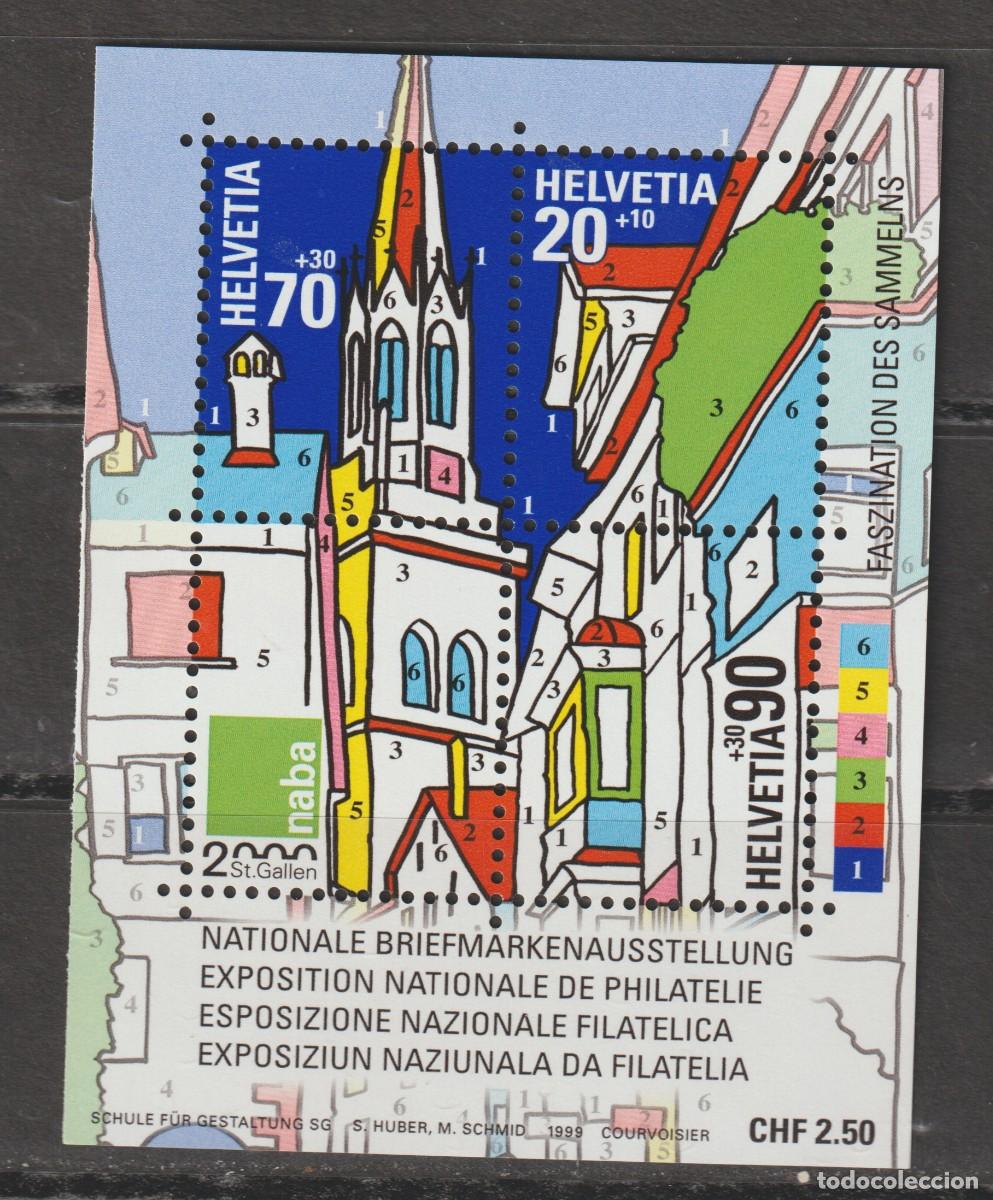 Sellos: Suisse Switzerland 1999 - Yvert bloc 29 mnh**