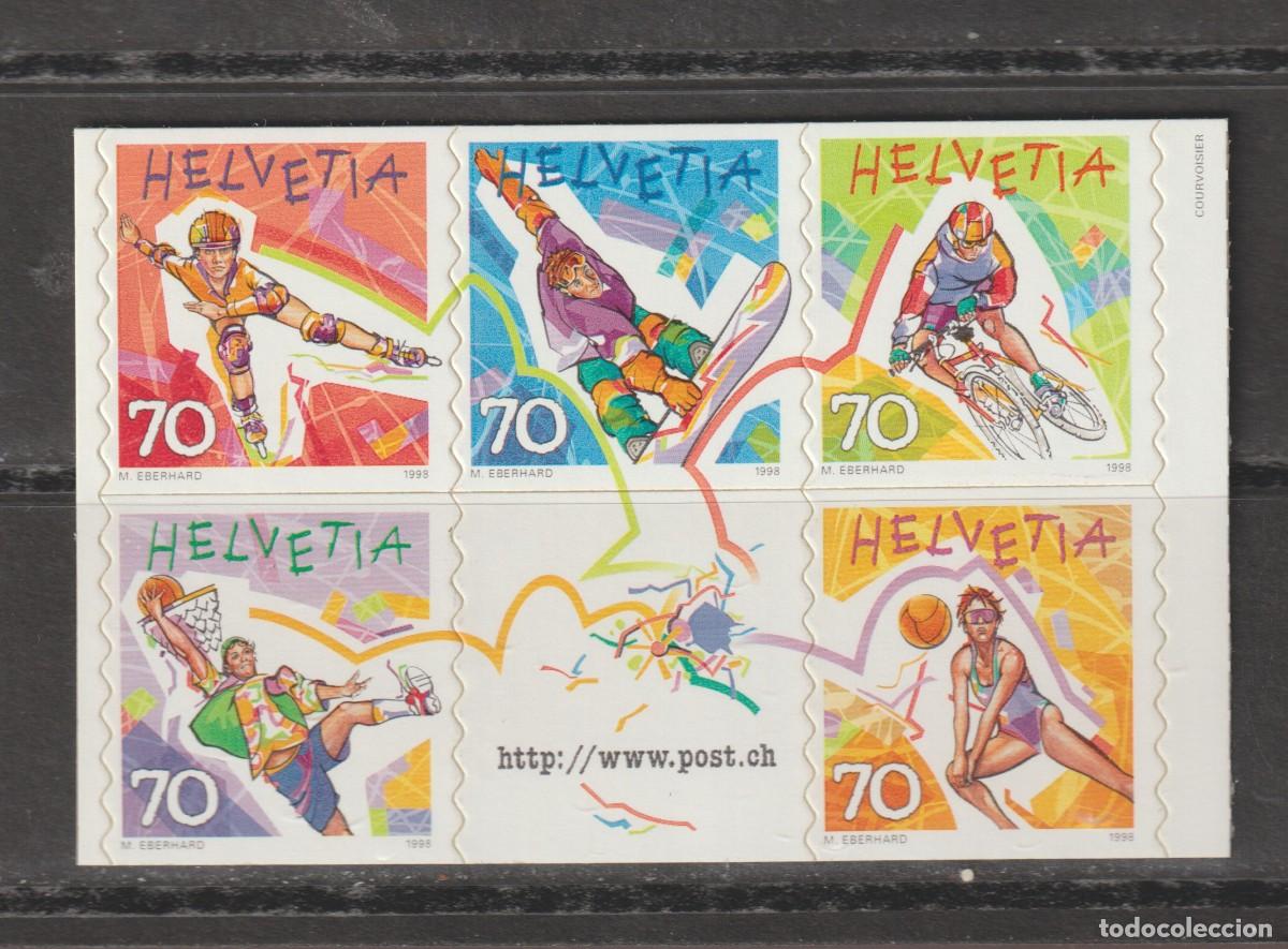 Sellos: Suisse Switzerland 1998 - Yvert bloc 1586/1590 mnh**