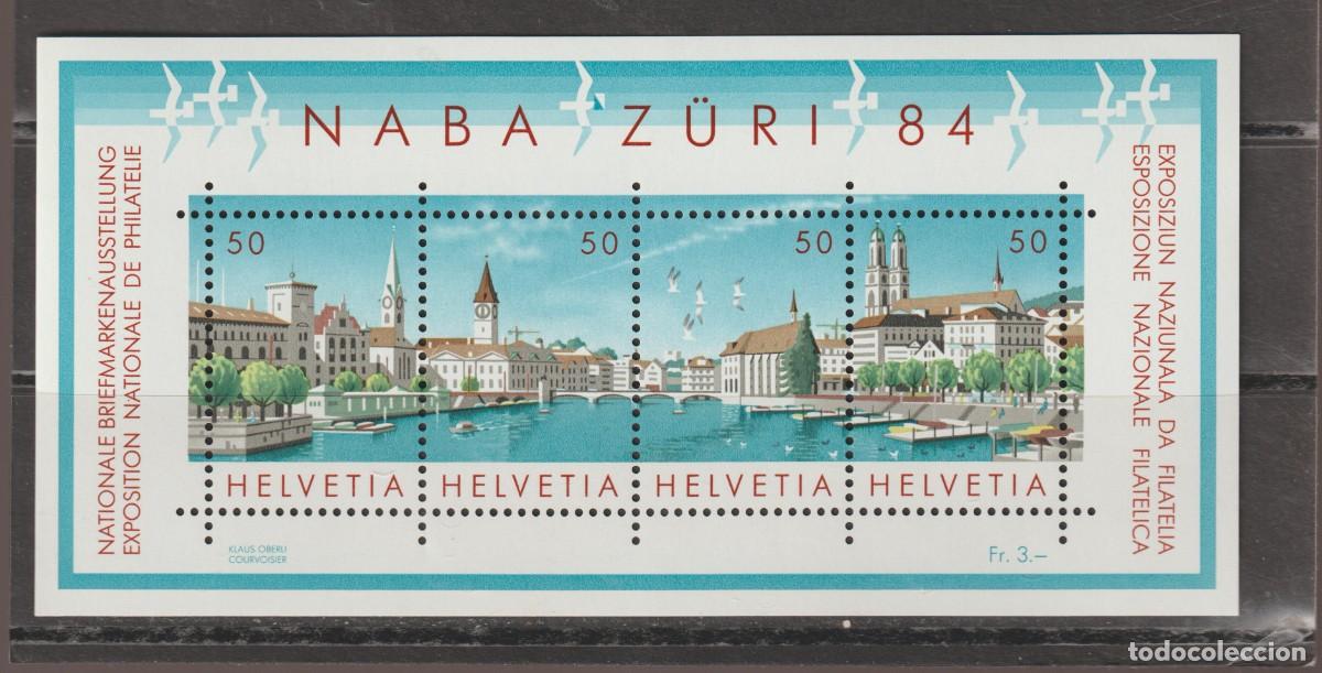 Sellos: Suisse Switzerland 1984 - Yvert bloc 24 mnh**