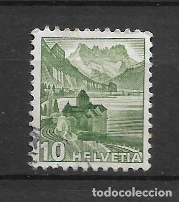 Sellos: suiza 1948 scott 317 usado - 12/6