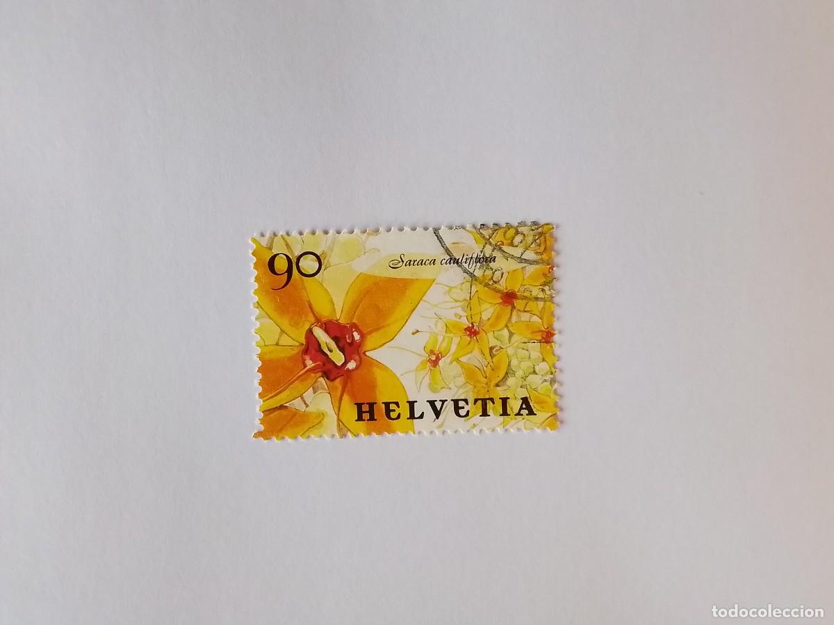 Sellos: A&Ntilde;O 2001 SUIZA SELLO USADO