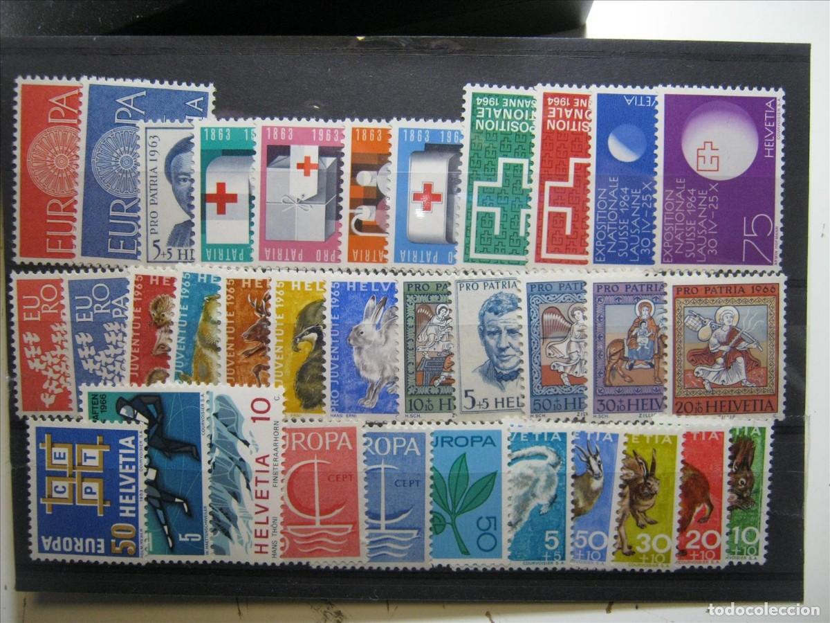 Sellos: SUIZA LOTE SERIES MNH** SIN CHARNELA LUJO -1-.