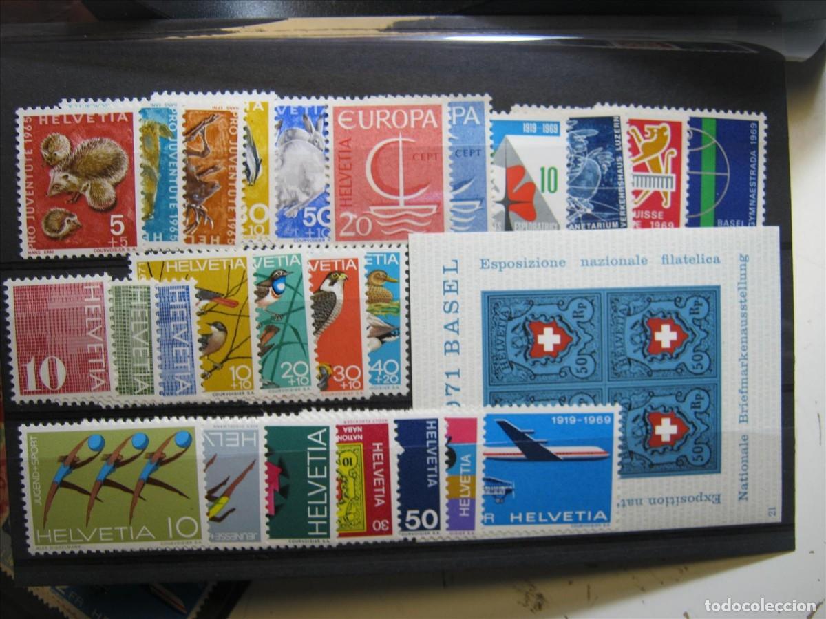 Sellos: SUIZA LOTE SERIES MNH** SIN CHARNELA LUJO -3-.