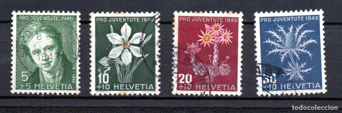 Sellos: SUIZA. 1946. YT 433/436. PRO JUVENTUD