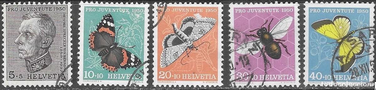 Sellos: SELLOS USADOS DE SUIZA 1950, YT 502/ 06