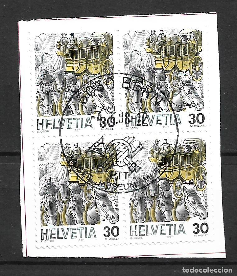 Sellos: suiza 1988 scott 783 usado 3.60&euro; - 24/6