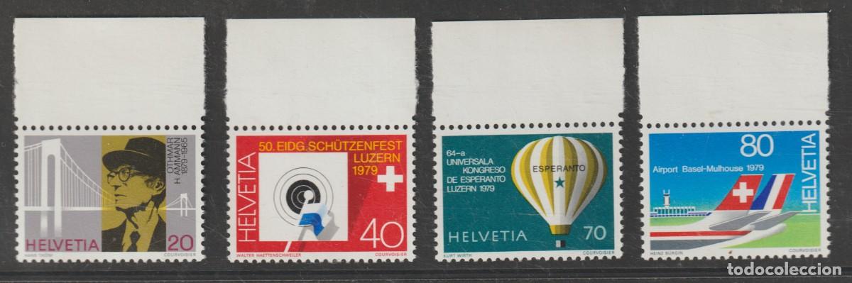 Sellos: Suisse Switzerland 1979 - Yvert 1076/1079 mnh**