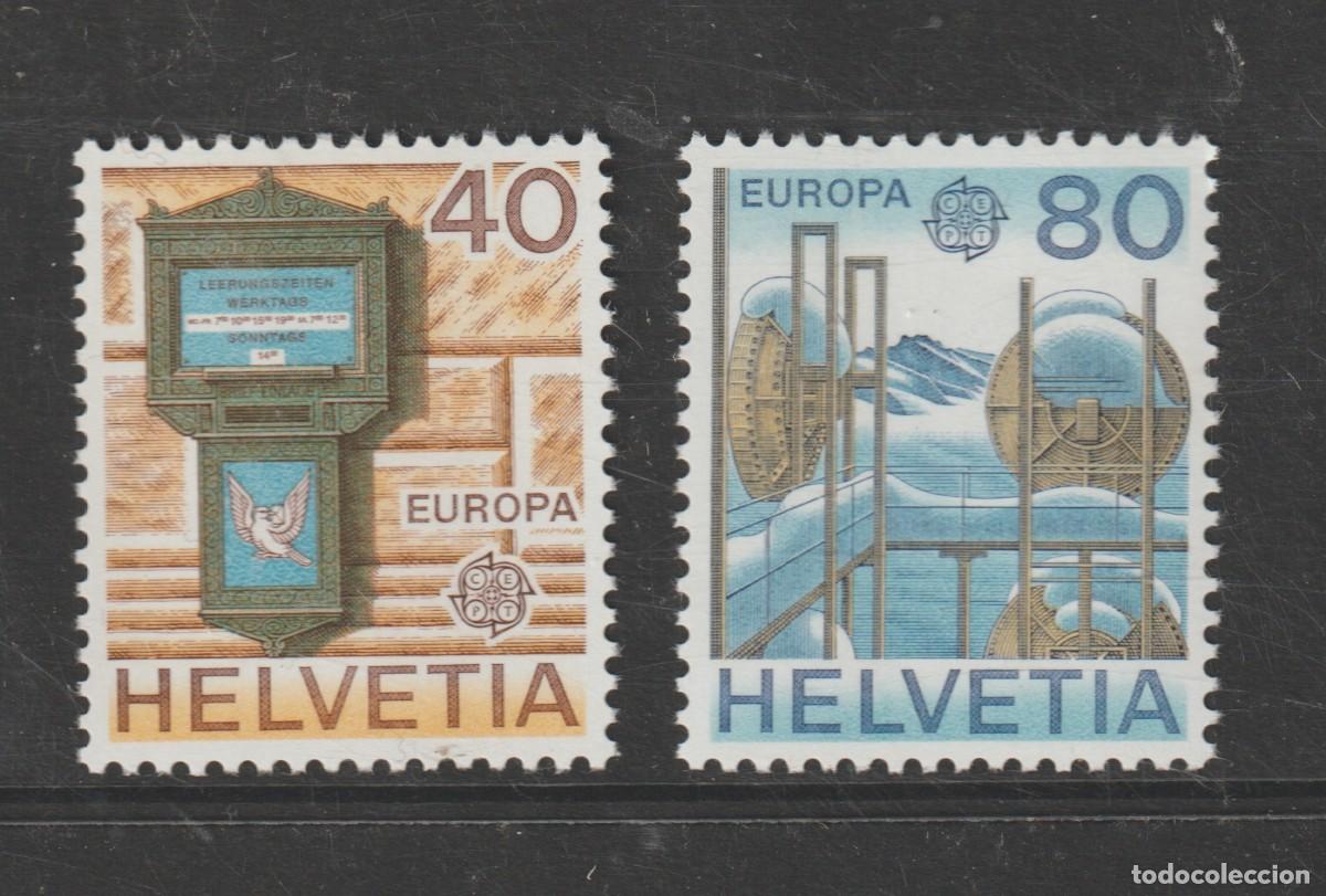Sellos: Suisse Switzerland 1979 - Europa CEPT Yvert 1084/1085 mnh**
