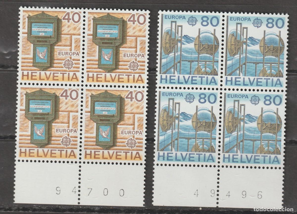 Sellos: Suisse Switzerland 1979 - Europa CEPT Yvert 1084/1085 B4 mnh**