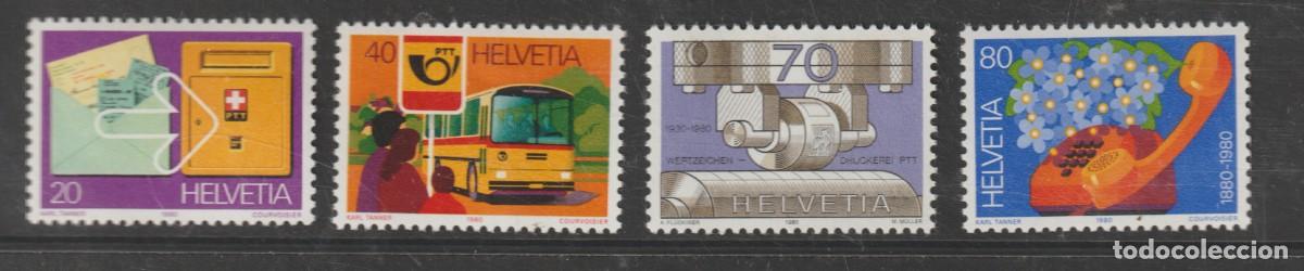 Sellos: Suisse Switzerland 1979 - Yvert 1110/1113 mnh**
