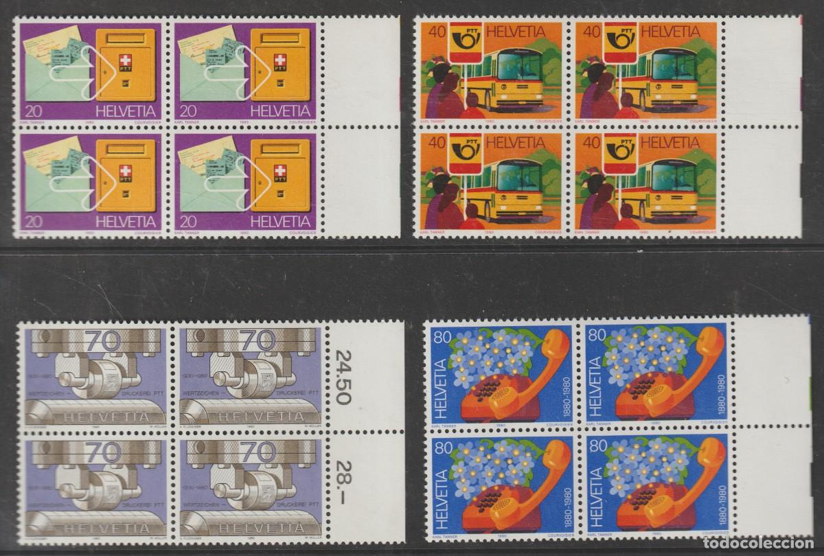 Sellos: Suisse Switzerland 1979 - Yvert 1110/1113 b4 mnh**
