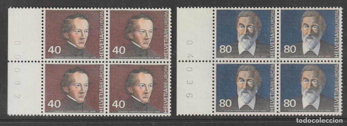 Stamps: Suisse Switzerland 1980 - Europa CEPT Yvert 1104/1105 b4 mnh**
