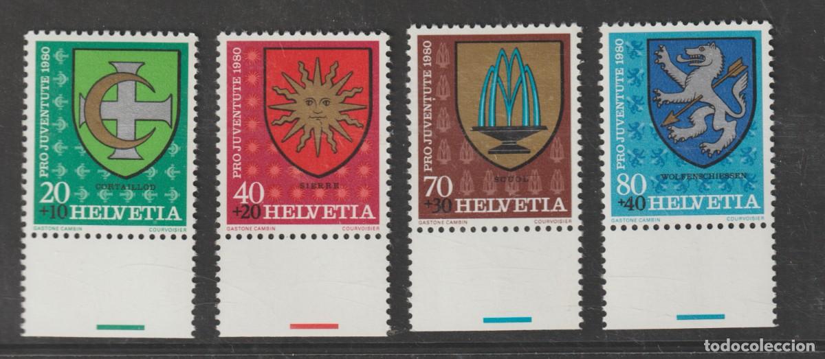 Sellos: Suisse Switzerland 1981 - Pro Patria Yvert 1117/1120 mnh**