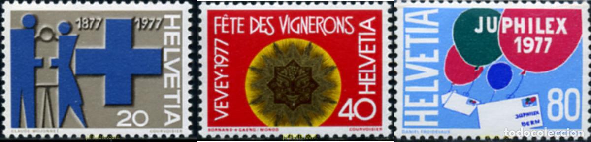 Sellos: 128468 MNH SUIZA 1977 SERIE DE PROPAGANDA