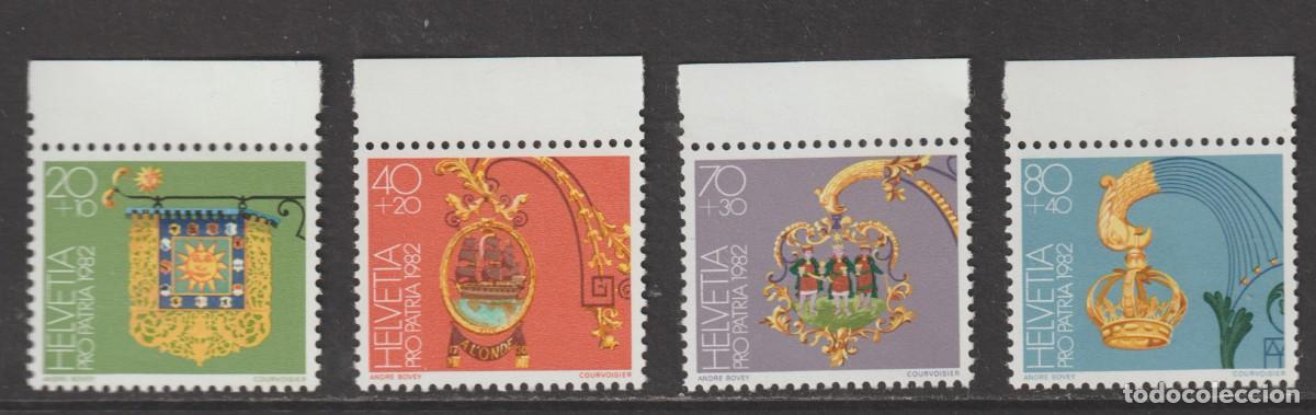 Sellos: Suisse Switzerland 1982 - Pro Patria Yvert 1152/1155 mnh**