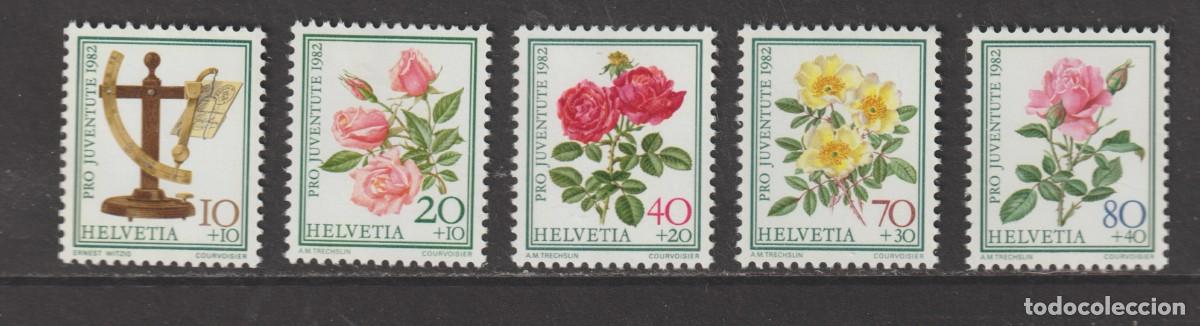 Sellos: Suisse Switzerland 1982 - Pro juventute Yvert 1165/1169 mnh**