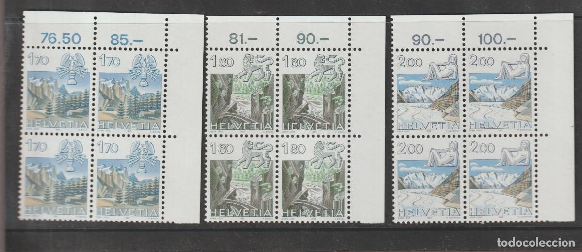 Sellos: Suisse Switzerland 1983 - Yvert 1171/1173 b4 mnh**