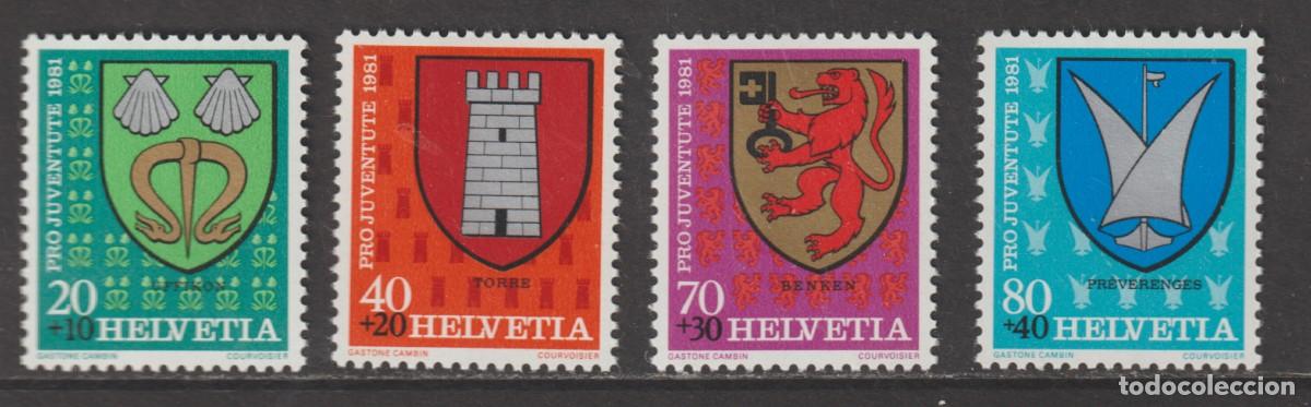 Sellos: Suisse Switzerland 1983 - pro juventute Yvert 1139/1142 mnh**