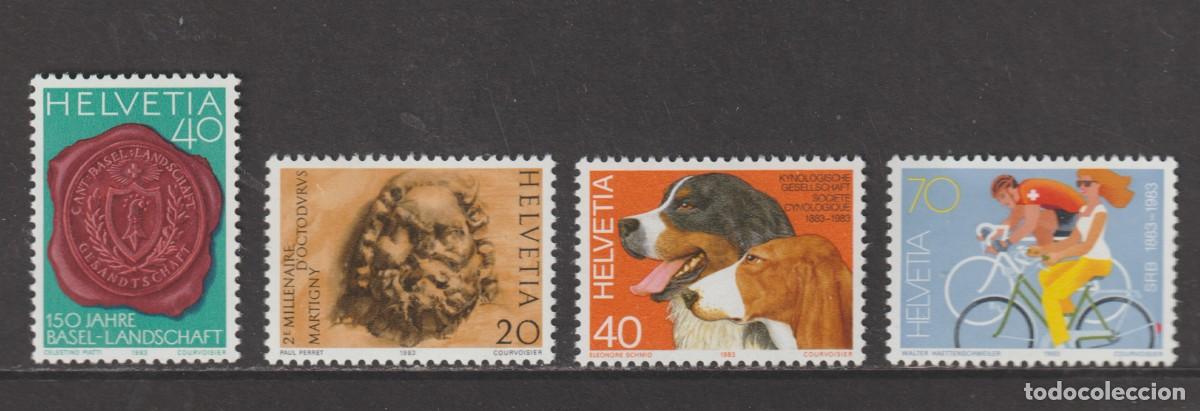 Sellos: Suisse Switzerland 1983 - Yvert 1184/1187 mnh**