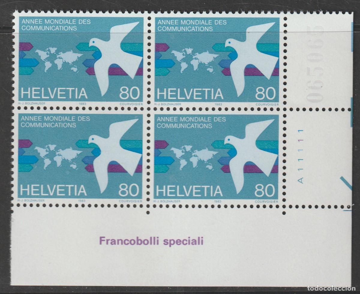 Sellos: Suisse Switzerland 1983 - Yvert 1188 b4 mnh**