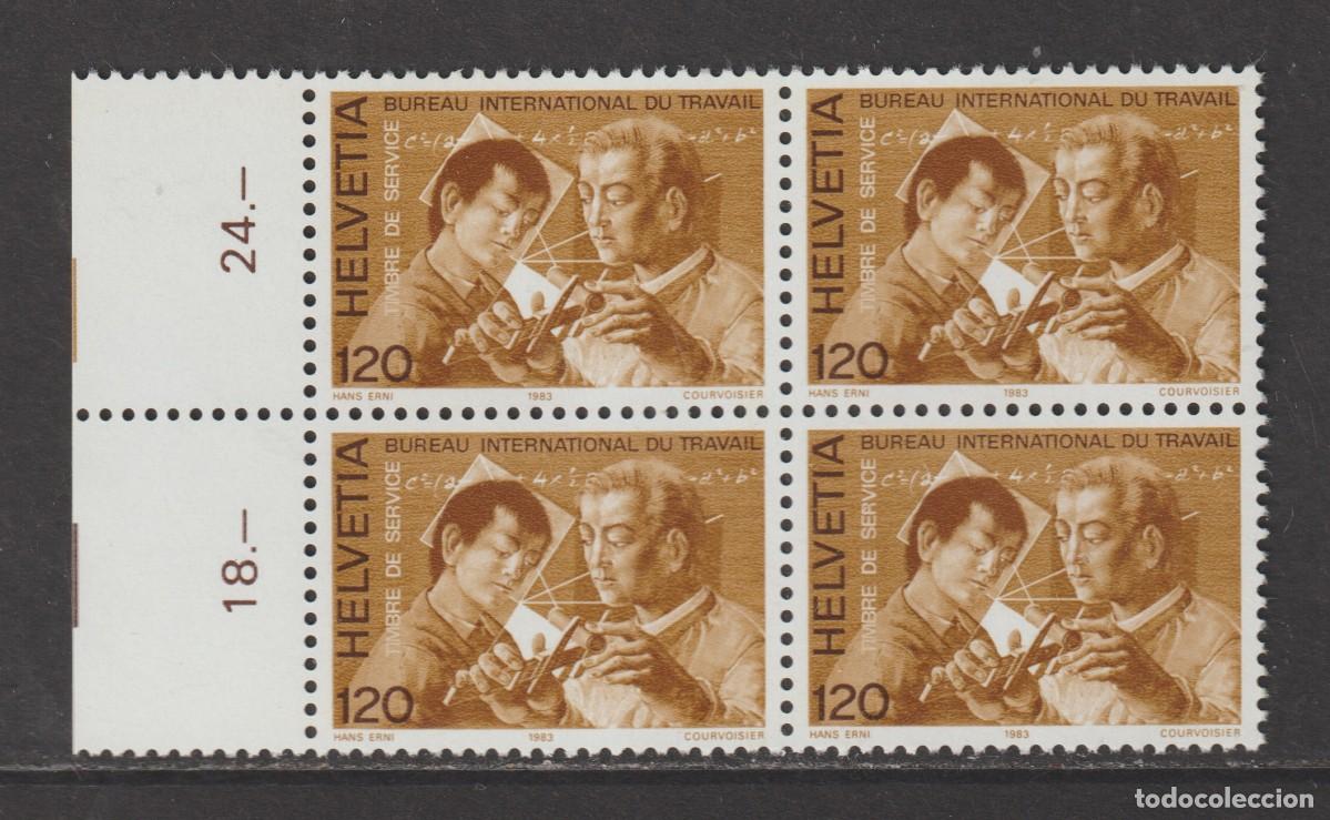 Sellos: Suisse Switzerland 1983 - Yvert Service 461 b4 mnh**