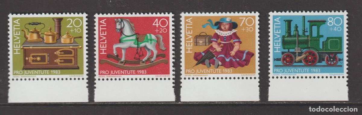Sellos: Suisse Switzerland 1983 - Pro juventute Yvert 1189/1192 mnh**