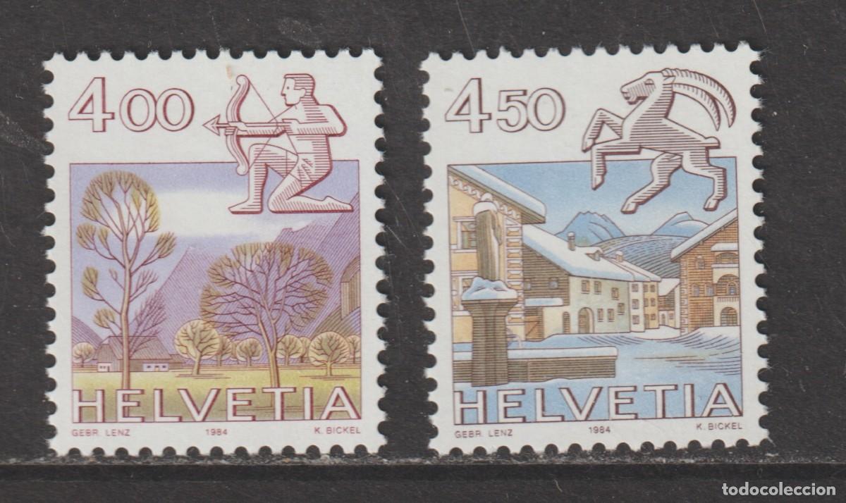 Sellos: Suisse Switzerland 1984 - Yvert 1194/1195 mnh**