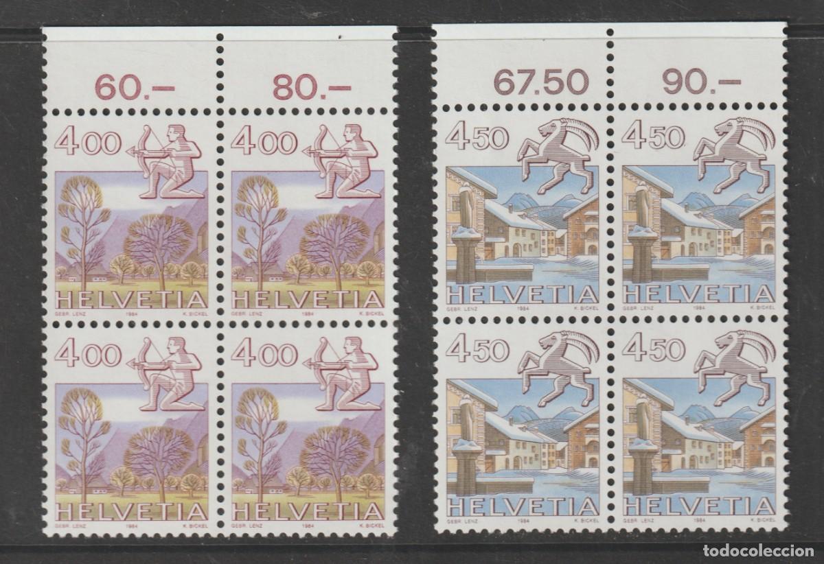 Sellos: Suisse Switzerland 1984 - Yvert 1194/1195 b4 mnh**
