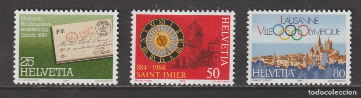 Sellos: Suisse Switzerland 1984 - Yvert 1196/1198 mnh**