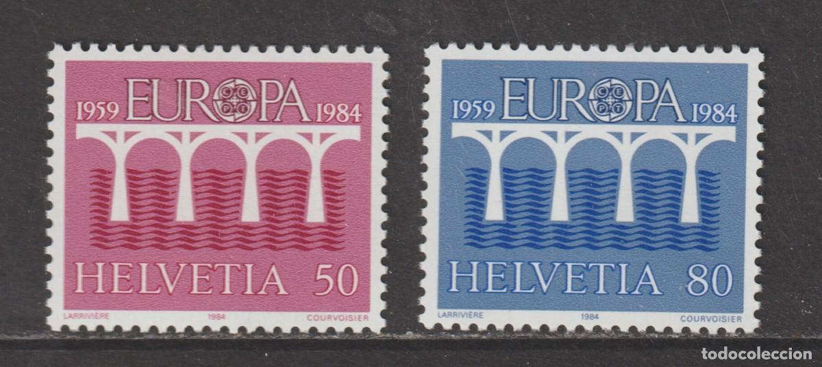 Sellos: Suisse Switzerland 1984 - Europa CEPT Yvert 1199/1200 mnh**