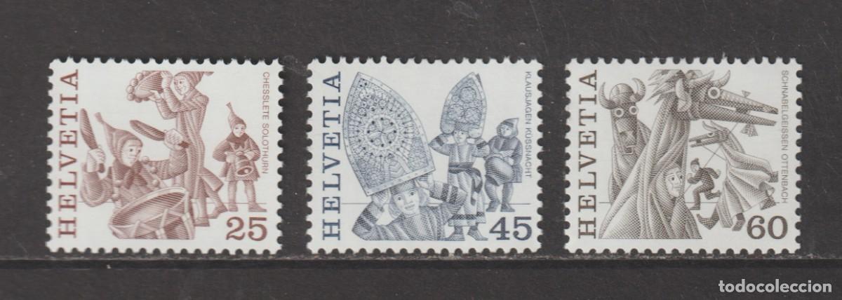 Sellos: Suisse Switzerland 1984 - Yvert 1209/1211 mnh**