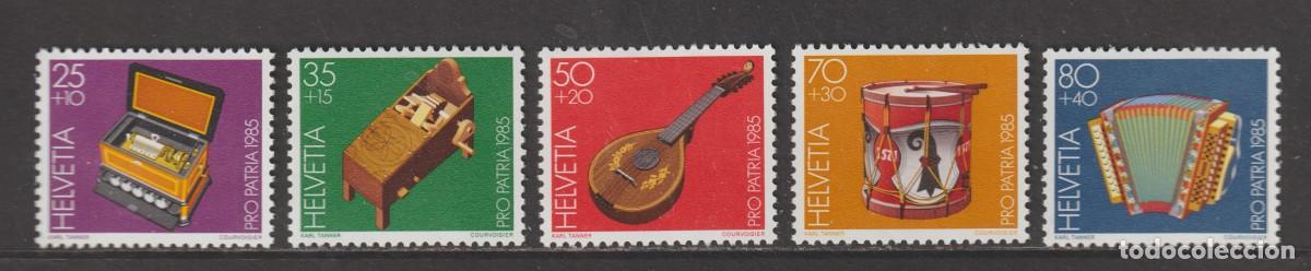 Sellos: Suisse Switzerland 1985 - Pro Patria Yvert 1225/1229 mnh**