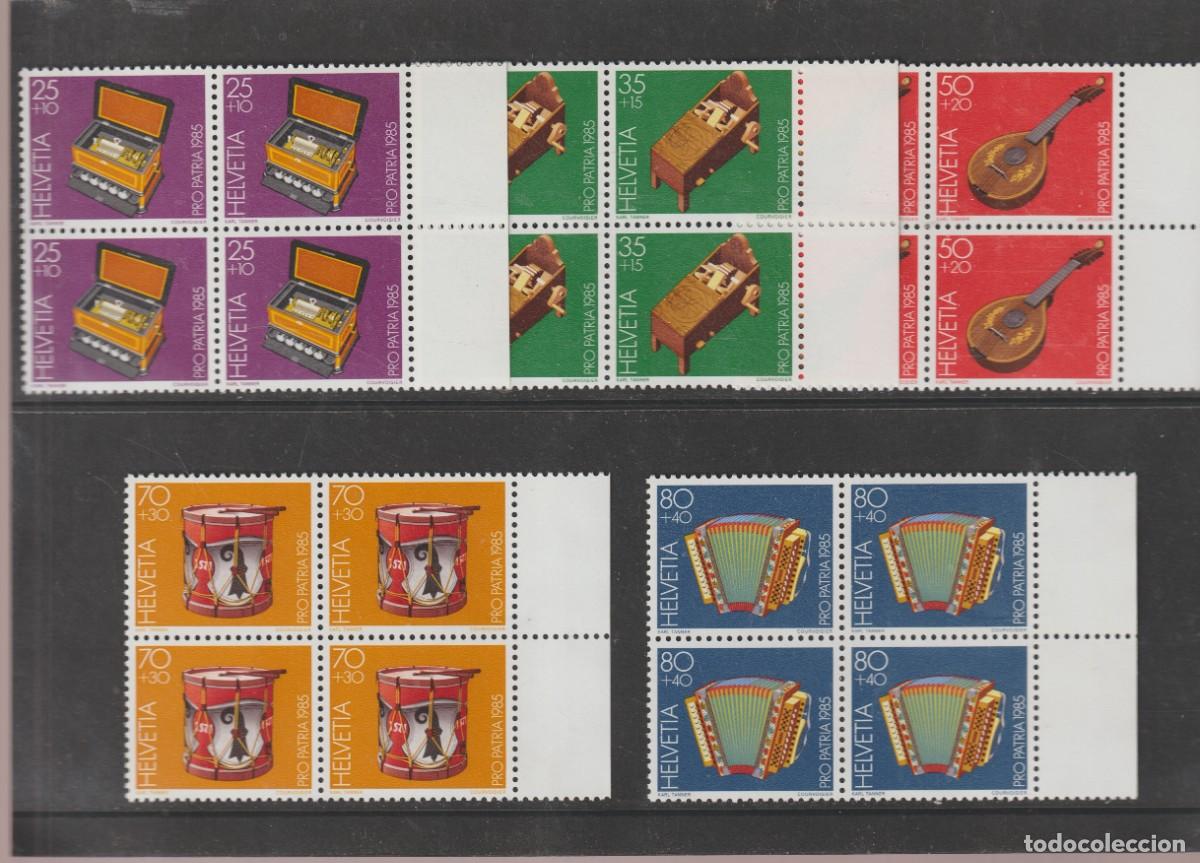 Sellos: Suisse Switzerland 1985 - Pro Patria Yvert 1225/1229 mnh**