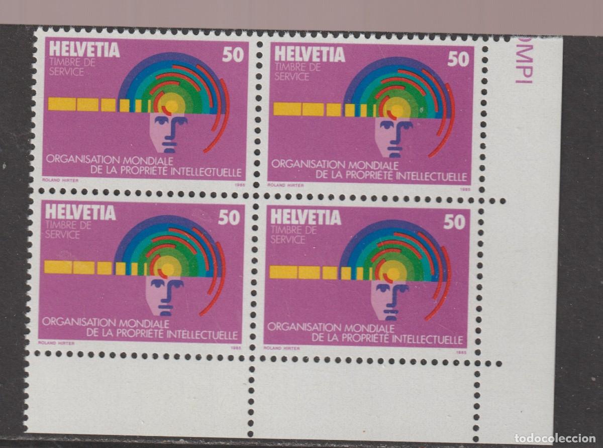 Sellos: Suisse Switzerland 1985 - Yvert Service 463 b4 mnh**