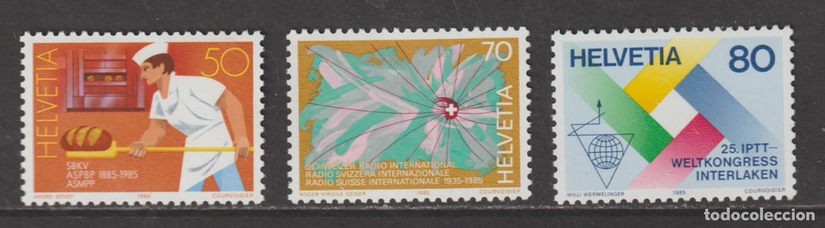 Sellos: Suisse Switzerland 1985 - Yvert 1230/1232 mnh**