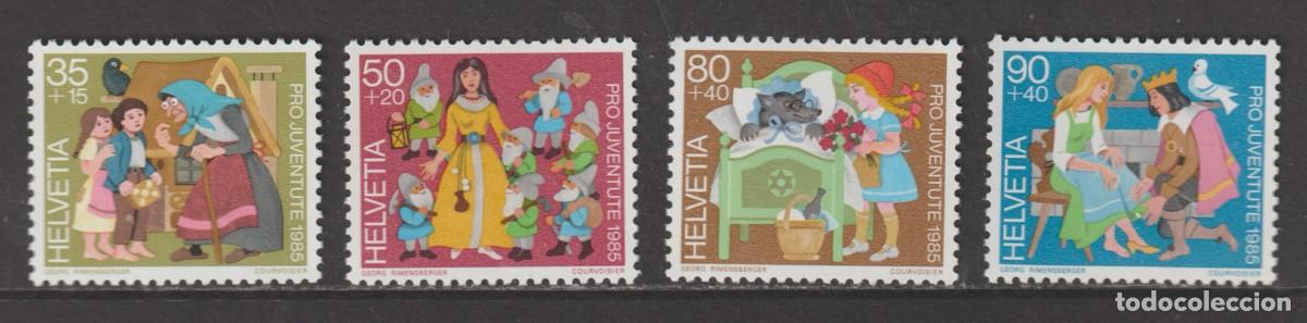 Sellos: Suisse Switzerland 1985 - Pro juventute Yvert 1233/1236 mnh**