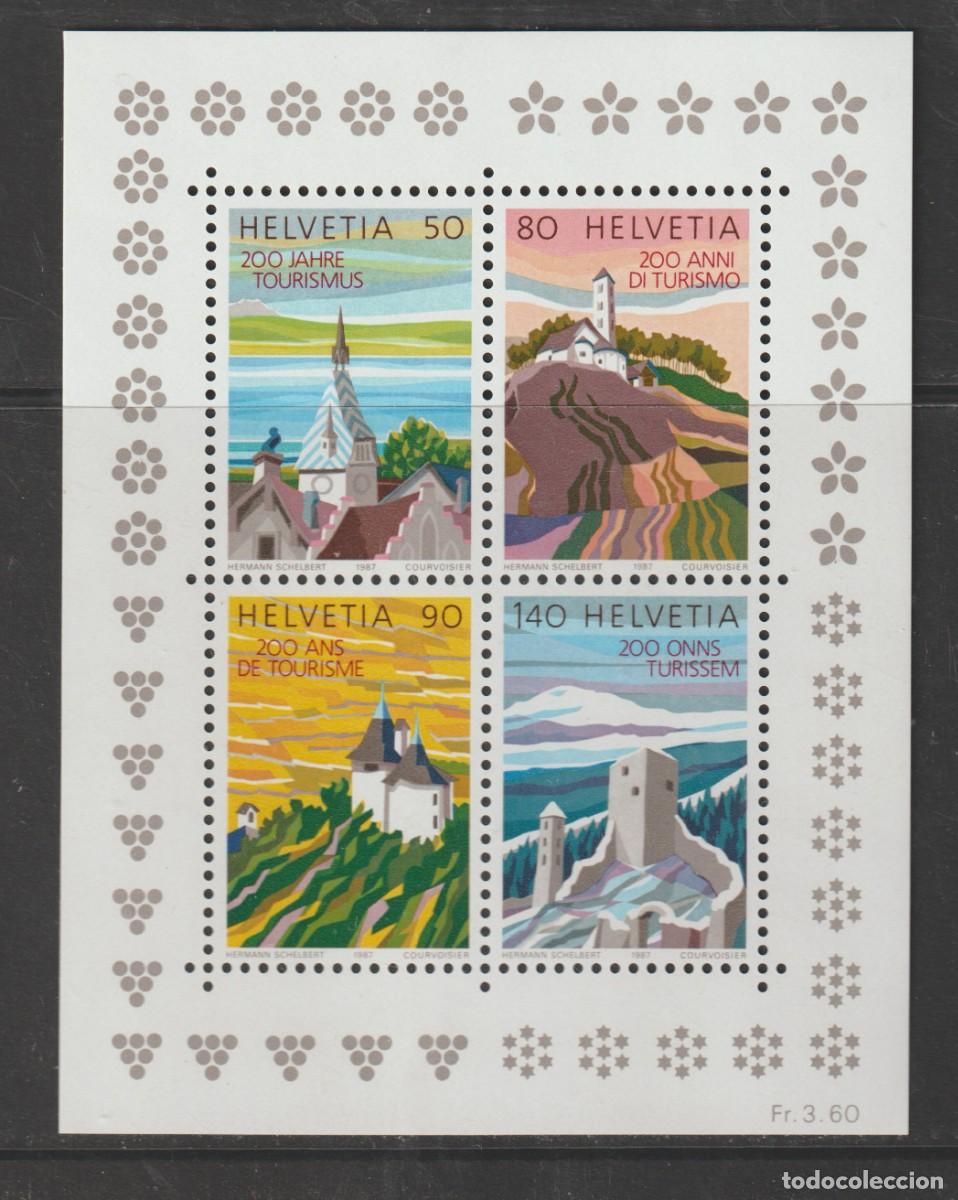 Sellos: Suisse Switzerland 1987 - Yvert bloc 25 mnh**