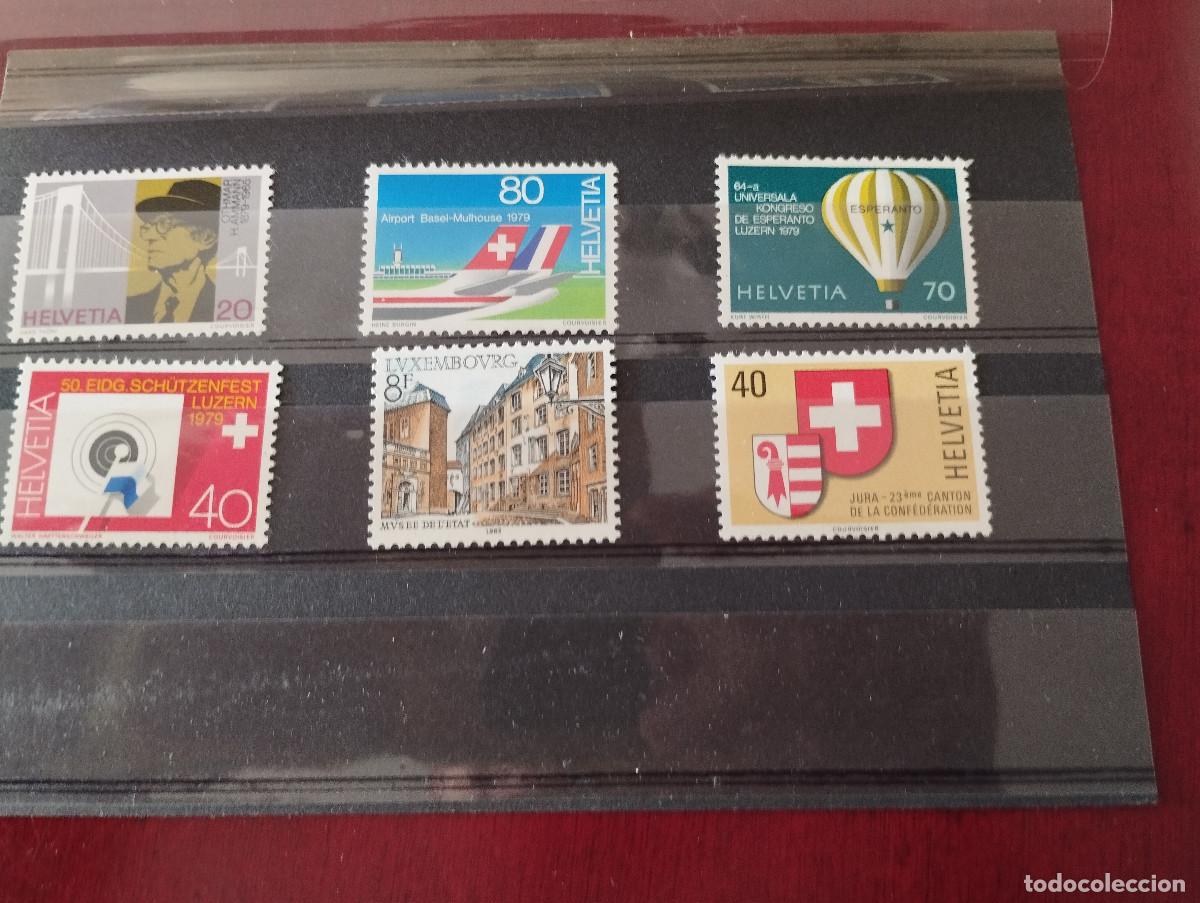 Sellos: SELLOS CONMEMORATIVOS SUIZA A&Ntilde;O 1979