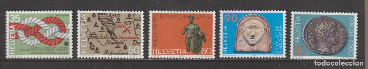 Sellos: Suisse Switzerland 1986 - Yvert 1237/1241 mnh**