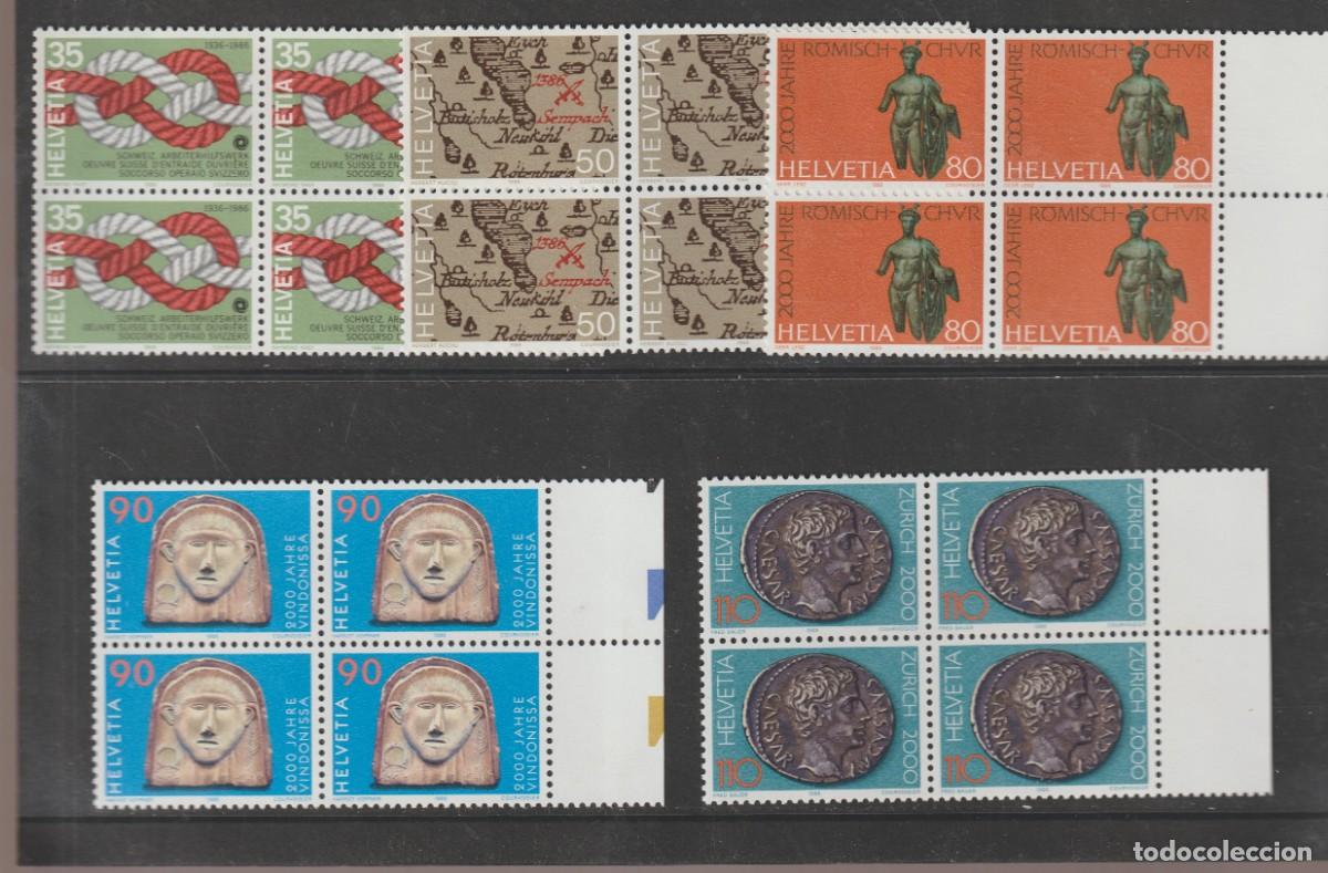 Sellos: Suisse Switzerland 1986 - Yvert 1237/1241 b4 mnh**