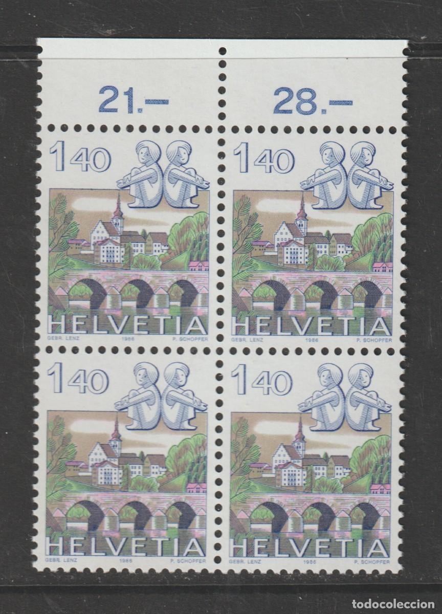 Sellos: Suisse Switzerland 1986 - Yvert 1242 b4 mnh**