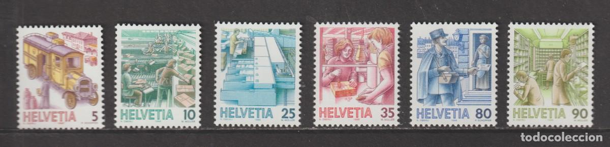 Sellos: Suisse Switzerland 1986 - Yvert 1250/1255 mnh**