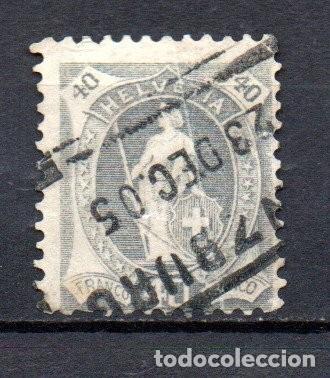 Sellos: SUIZA. 1904. YT 92. HELVETIA