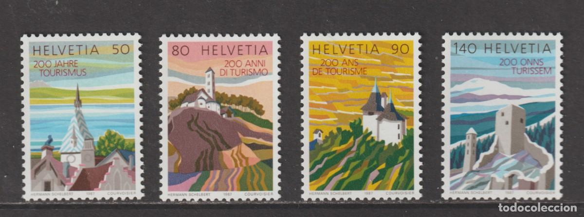 Sellos: Suisse Switzerland 1987 - Yvert 1280/1283 mnh**