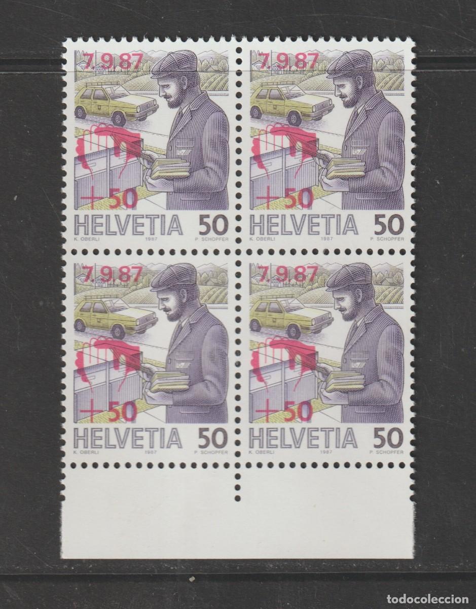 Sellos: Suisse Switzerland 1987 - Yvert 1287 b4 mnh**