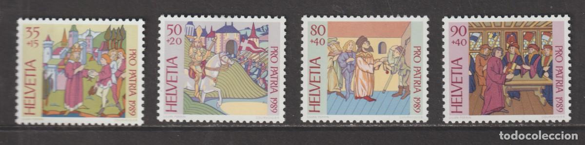 Sellos: Suisse Switzerland 1989 - Pro Patria Yvert 1323/1324 mnh**
